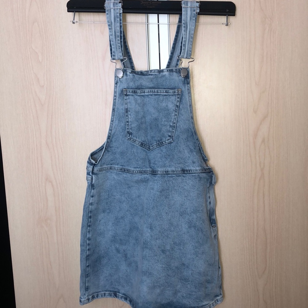 FOREVER 21 OVERALLS DRESS SMALL S